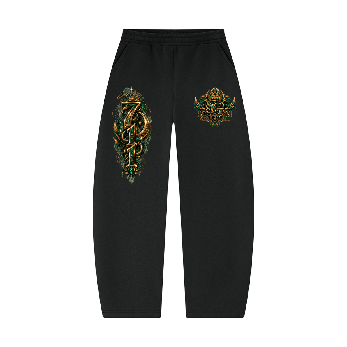 711 – Trust the Inner Knowing Barrel Leg Sweatpants