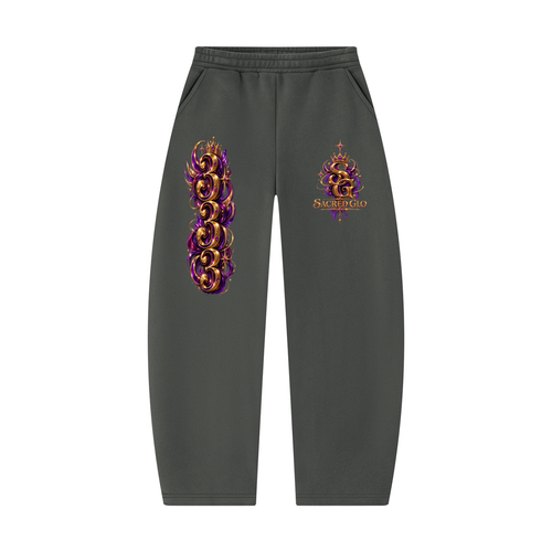 333 – Step Into Your Power Barrel Leg Sweatpants