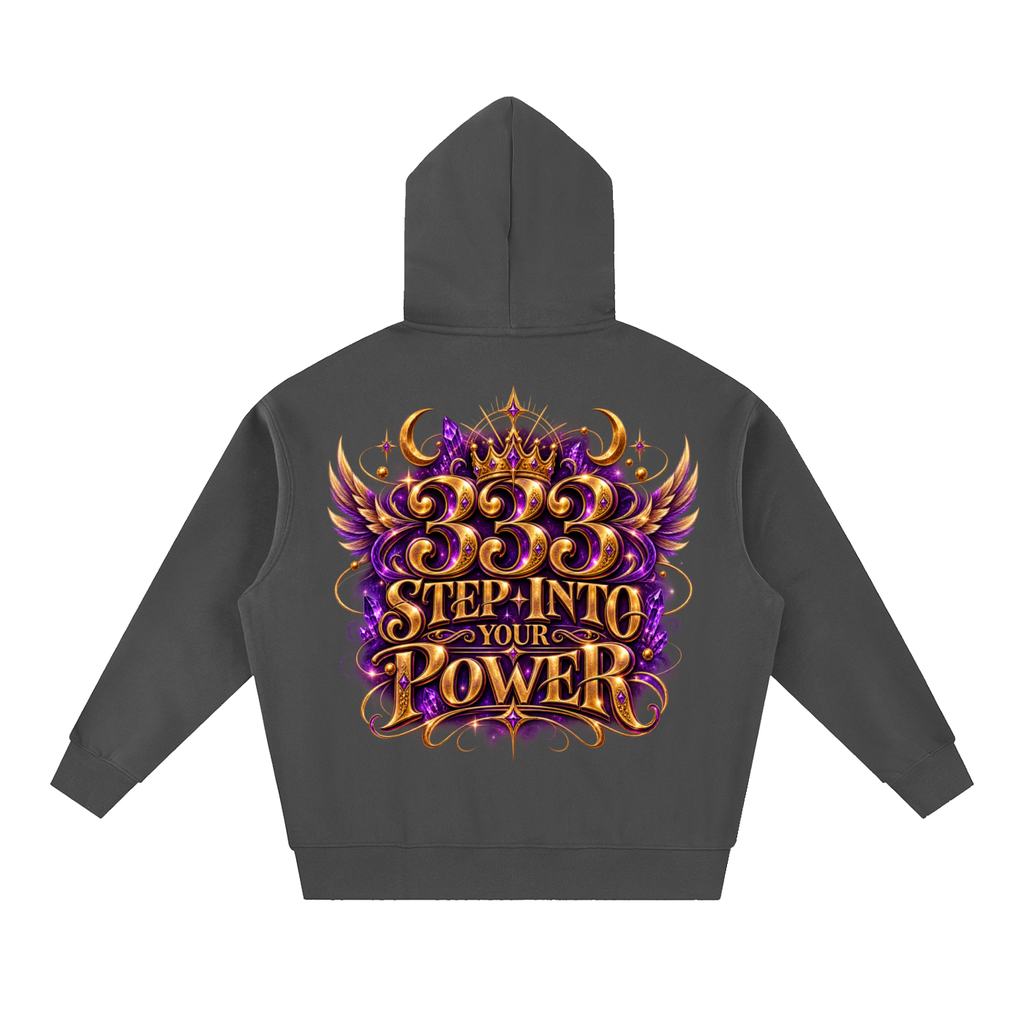333 – Step Into Your Power Oversized Hoodie