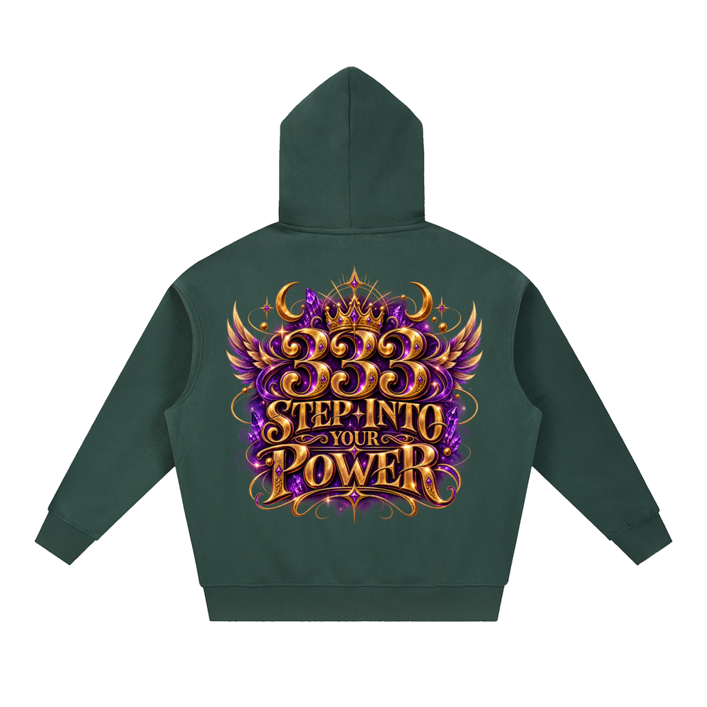 333 – Step Into Your Power Oversized Hoodie