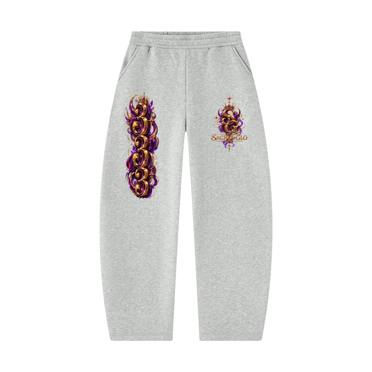 333 – Step Into Your Power Barrel Leg Sweatpants