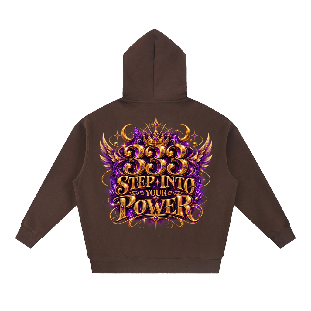 333 – Step Into Your Power Oversized Hoodie